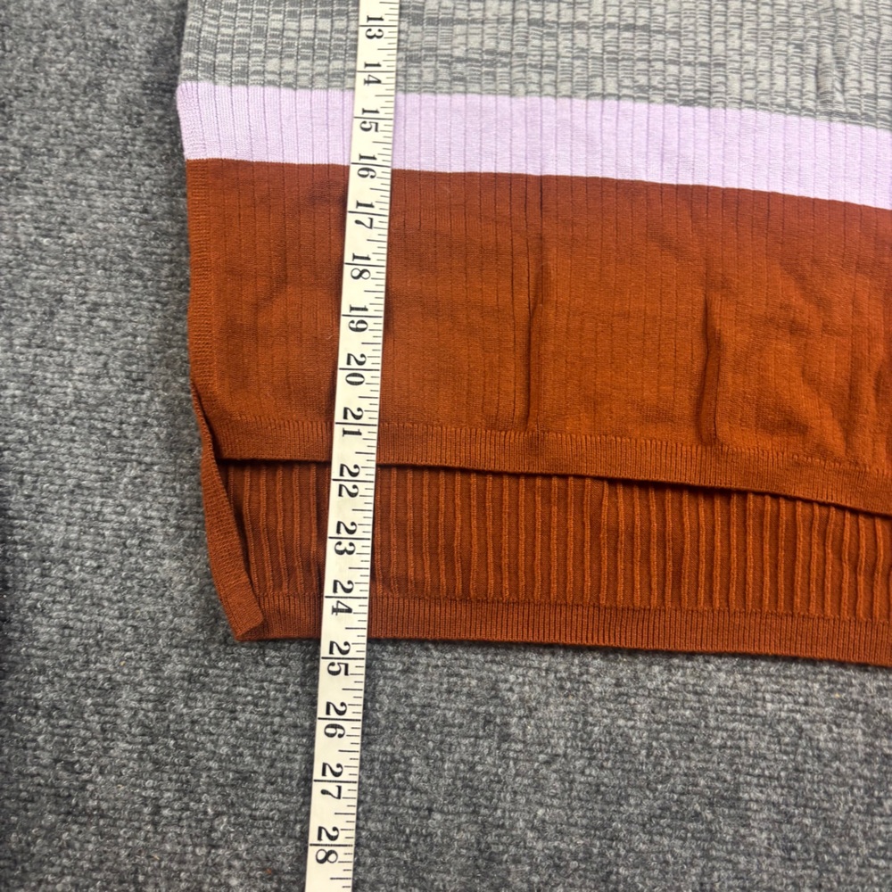 FREE PEOPLE Women’s Stop and Stare Set Color Block Ribbed Tank & Skirt sz: Small - Picture 7 of 16